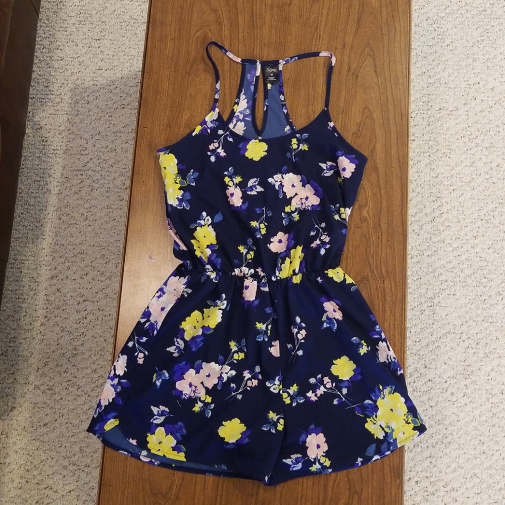 City Streets Sleeveless Romper